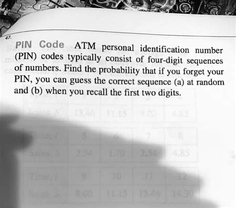 [Request] What is the probability of guessing a PIN code on  .